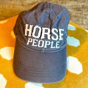 Horse people ball cap